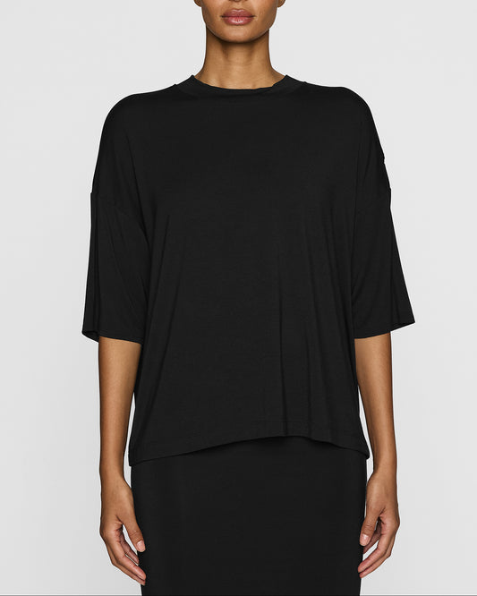 Black | The Women's Oversized T-Shirt