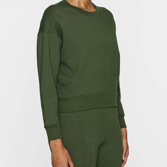 Green | The Luxe Shorty Crew