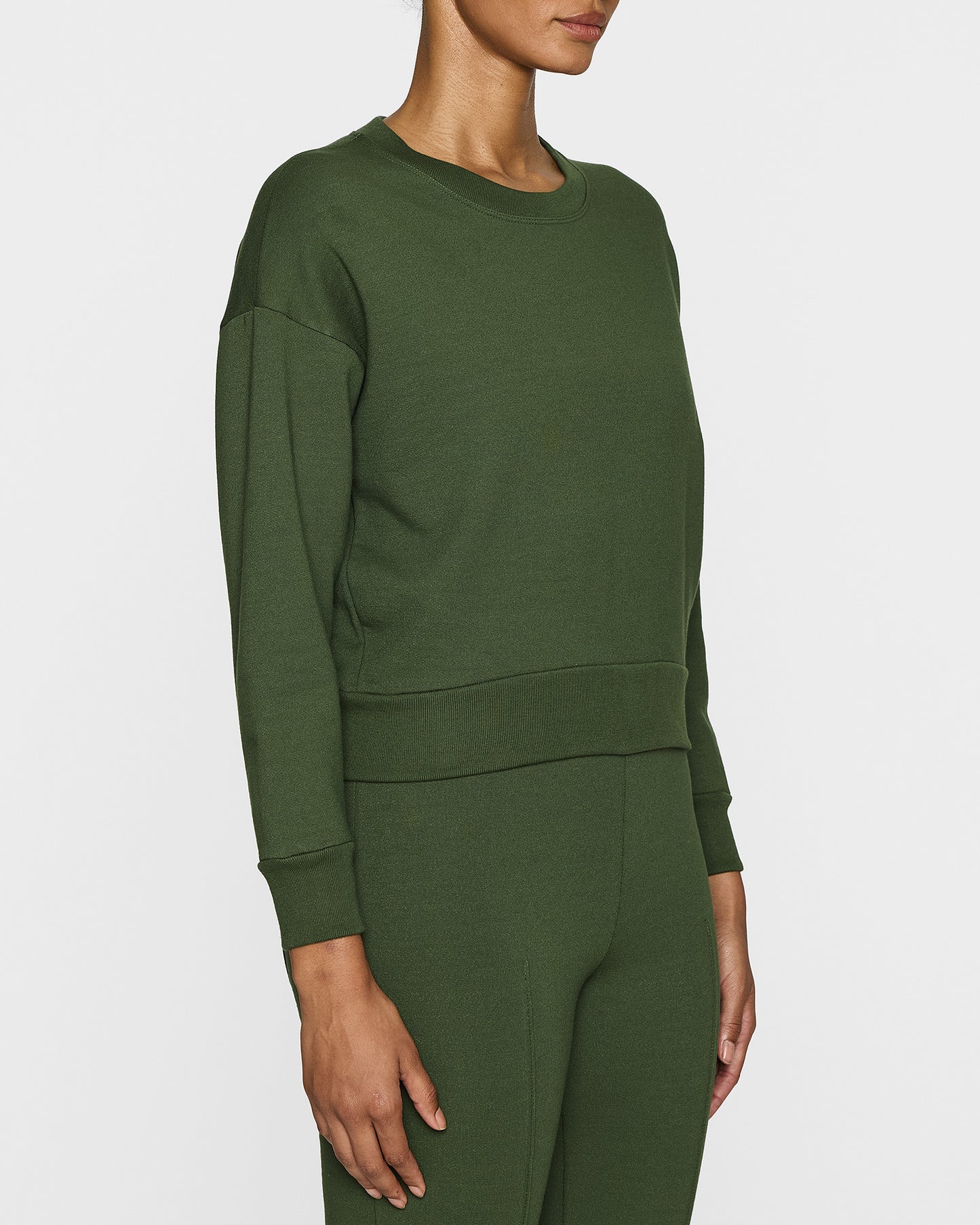 Green | The Luxe Shorty Crew