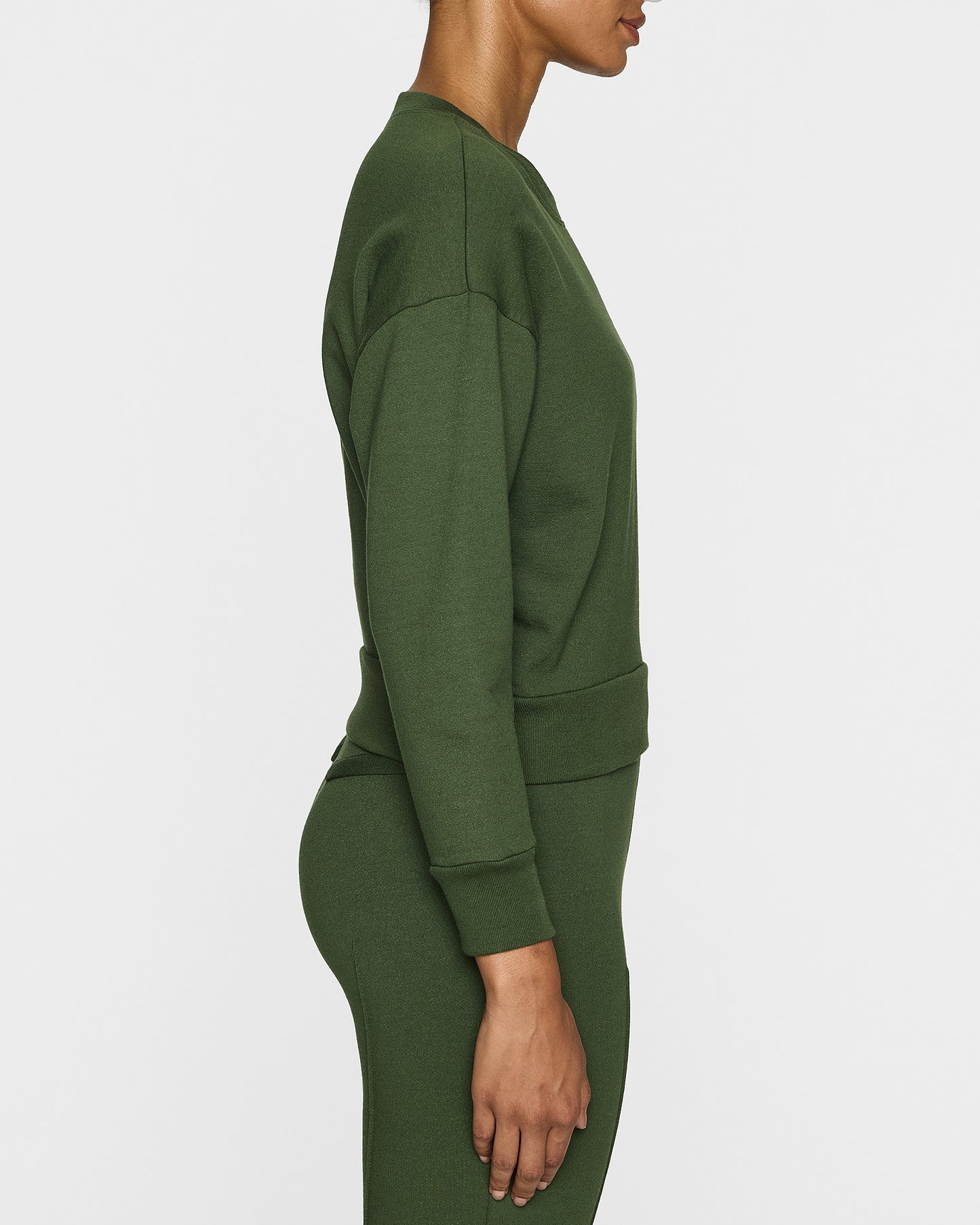 Green | The Luxe Shorty Crew