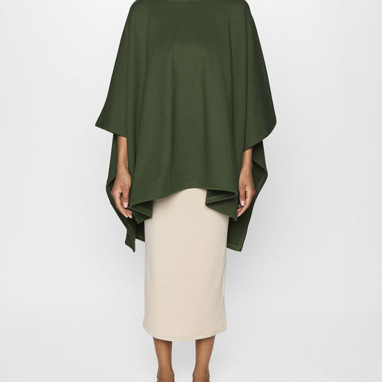 Green | The Luxe Poncho - Women's Poncho