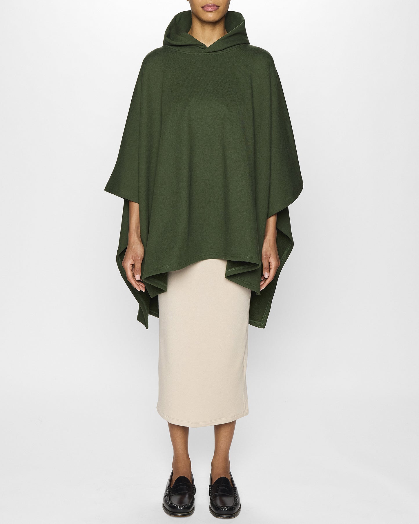 Green | The Luxe Poncho - Women's Poncho