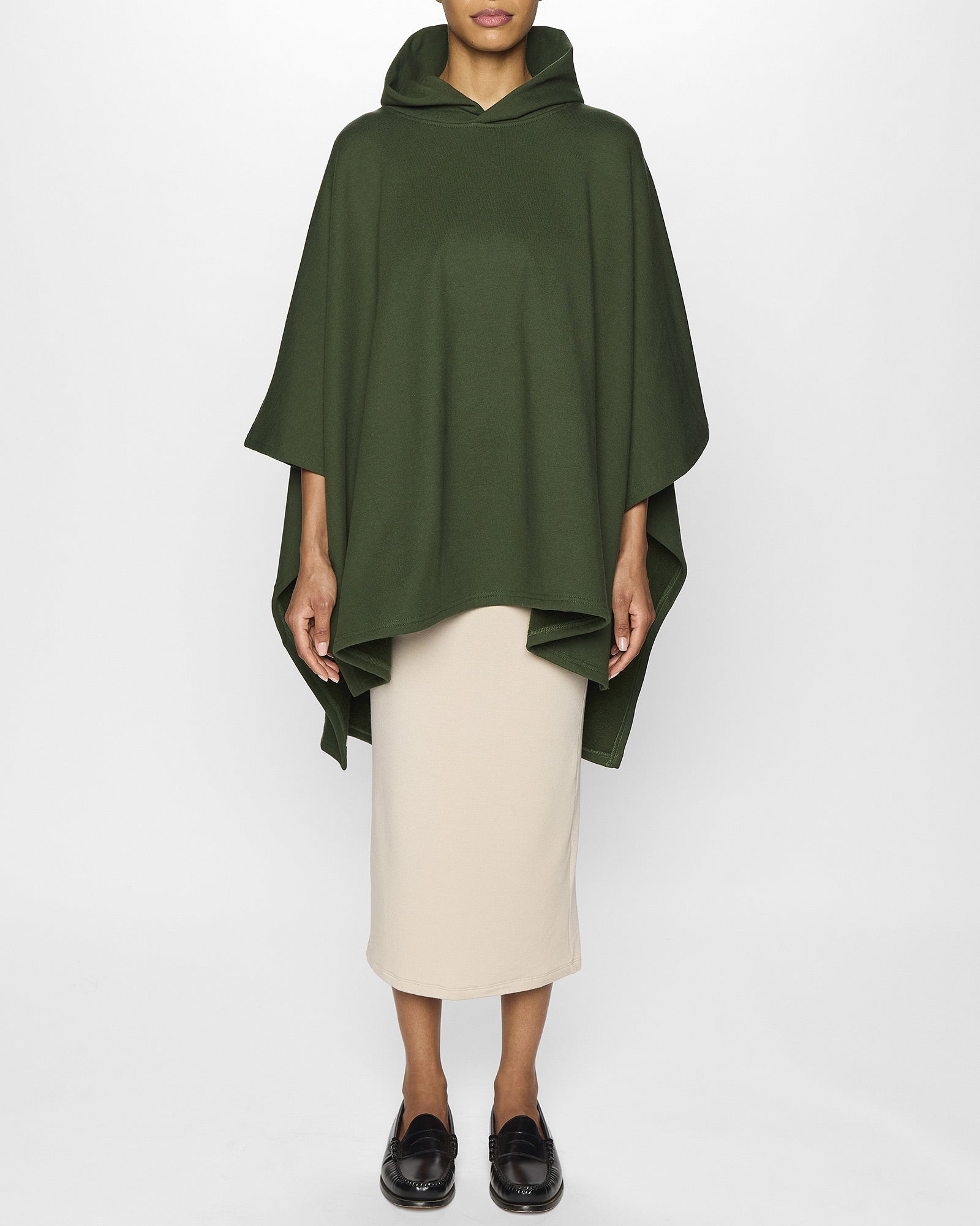 Green | The Luxe Poncho - Women's Poncho