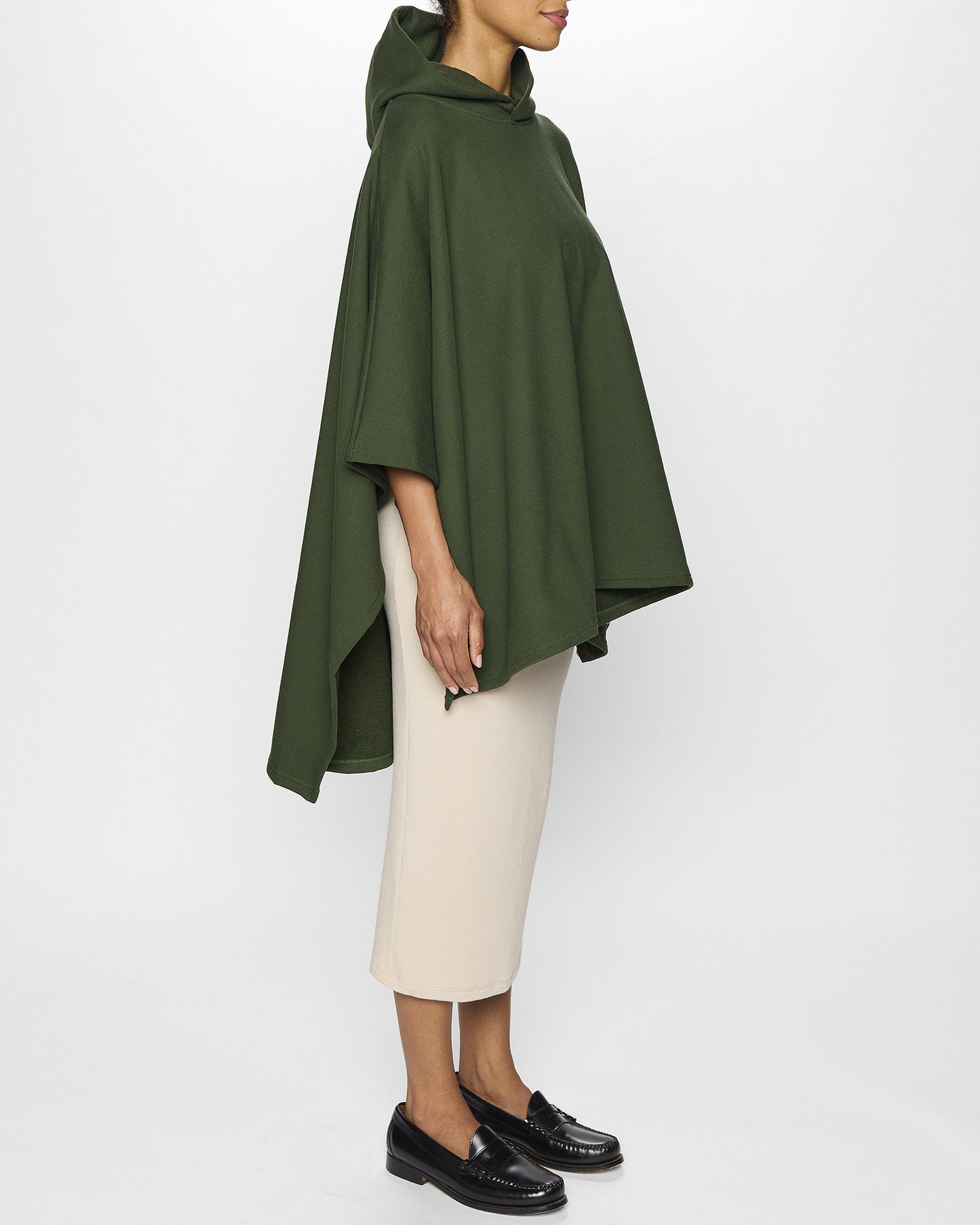 Green | The Luxe Poncho - Comfortable Poncho