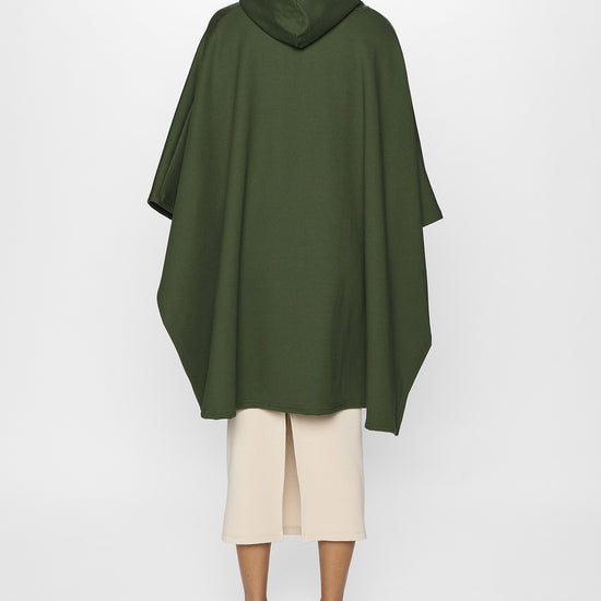 Green | The Luxe Poncho - Soft Poncho