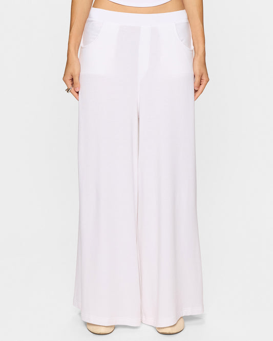 White | The Lyndie Pant Signature Fabric