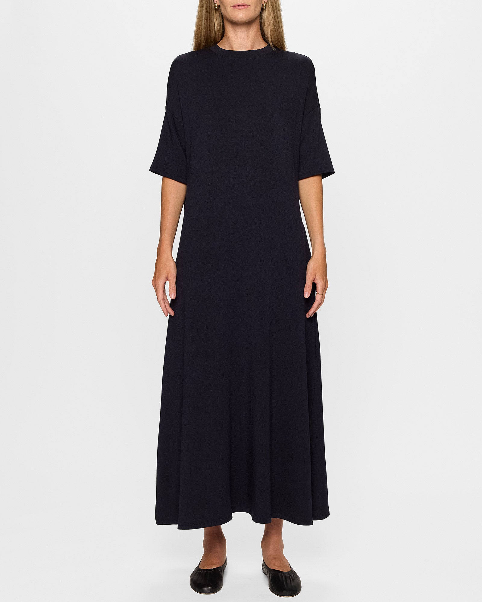 Navy | The Oversized T Dress
