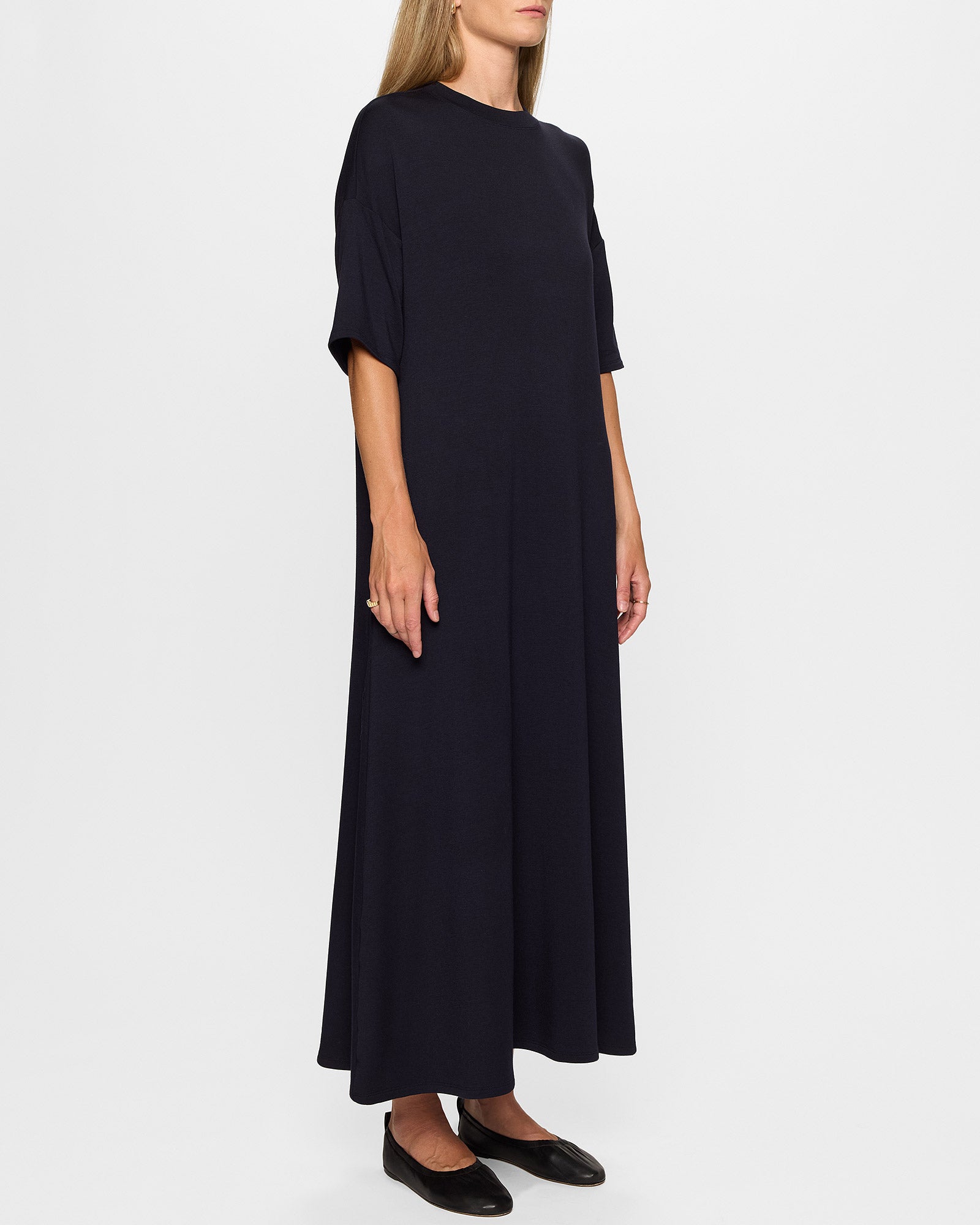Navy | The Oversized T Dress