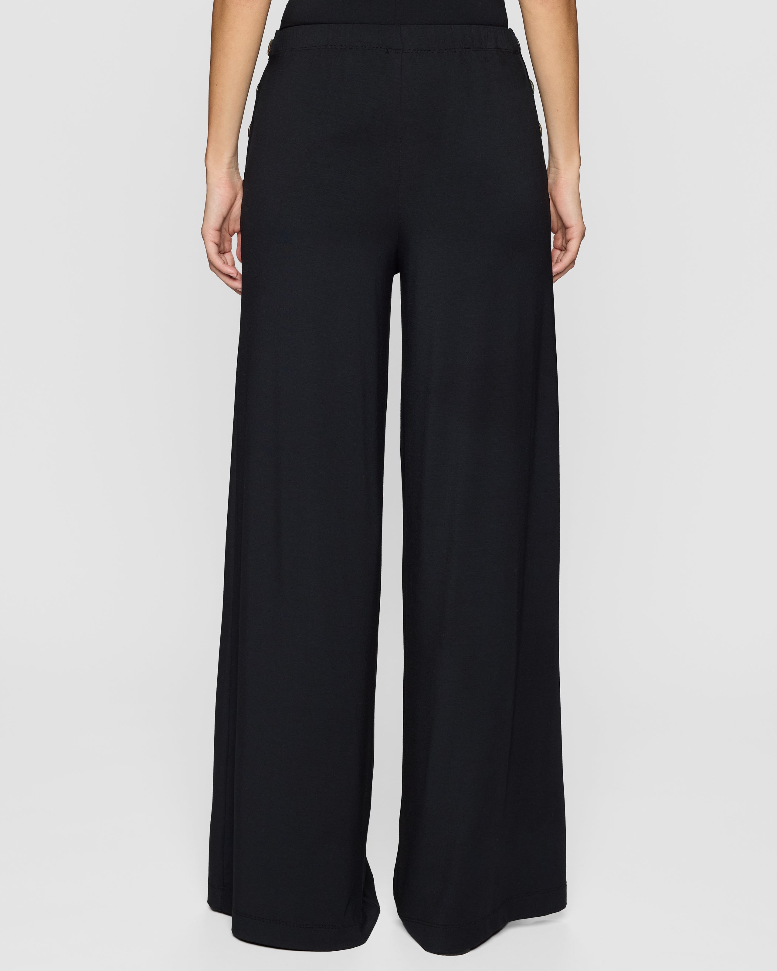 Black | The Palazzo Sailor Pant Lite