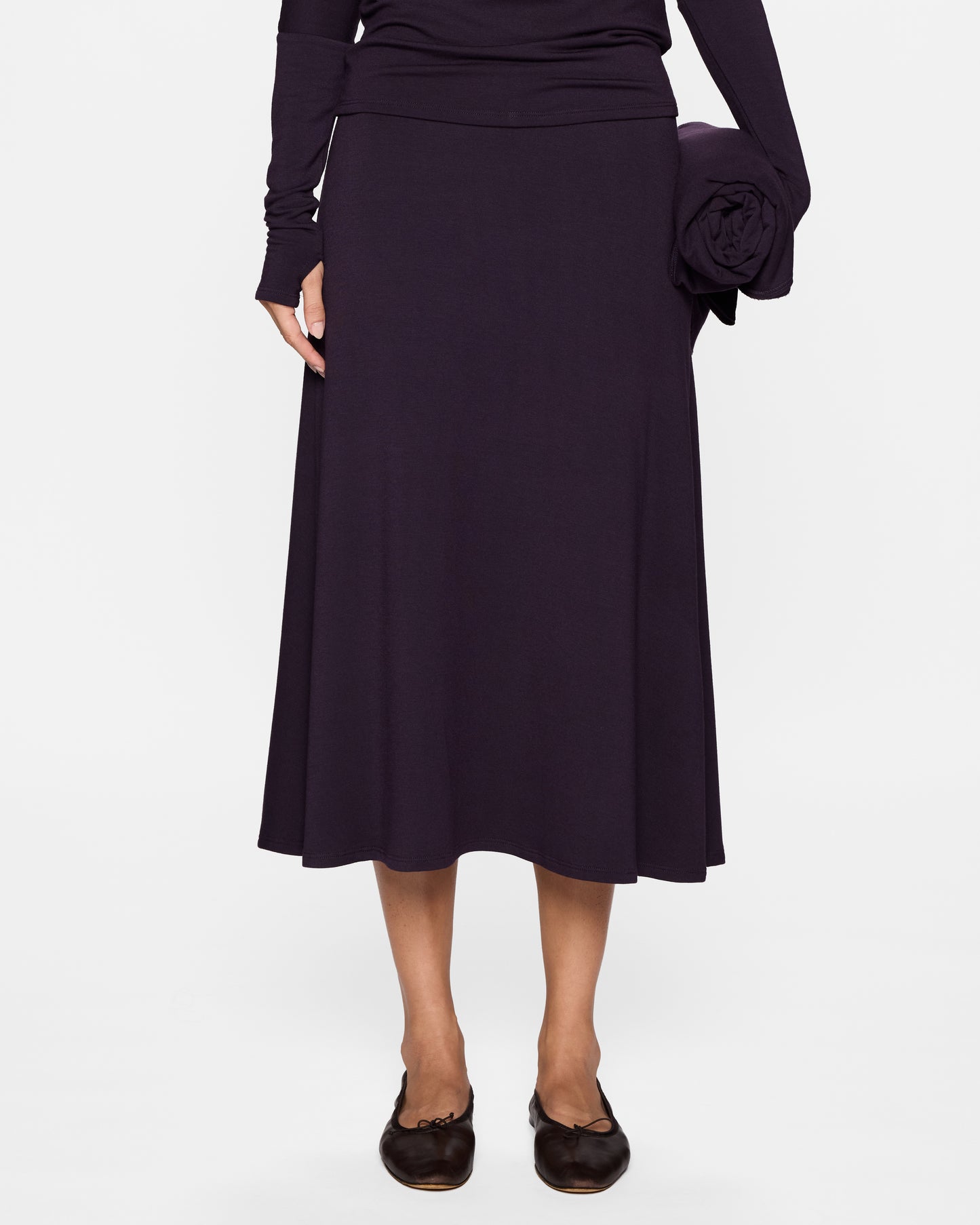 Plum | The A-Line Skirt by Bleusalt