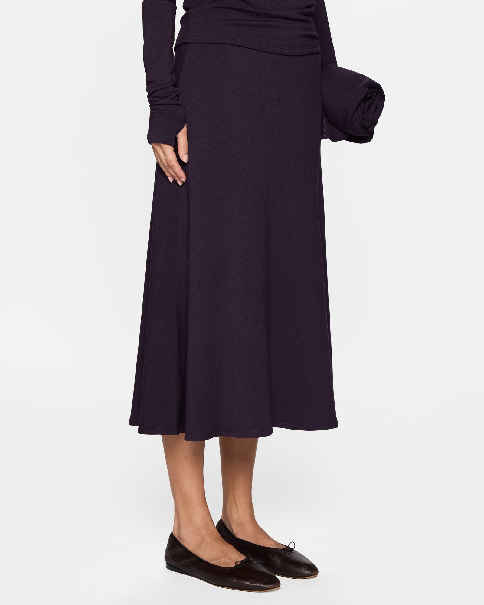 Plum | The A-Line Skirt by Bleusalt
