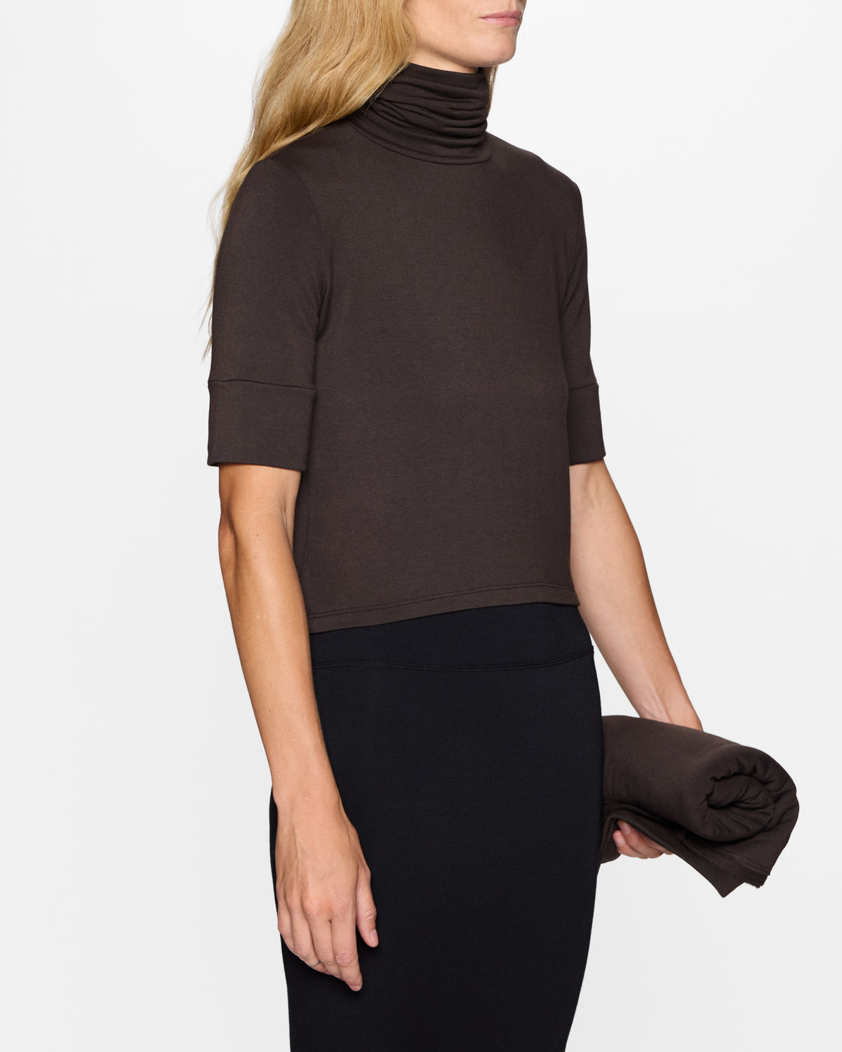 Coco | The Elbow Sleeve Turtleneck