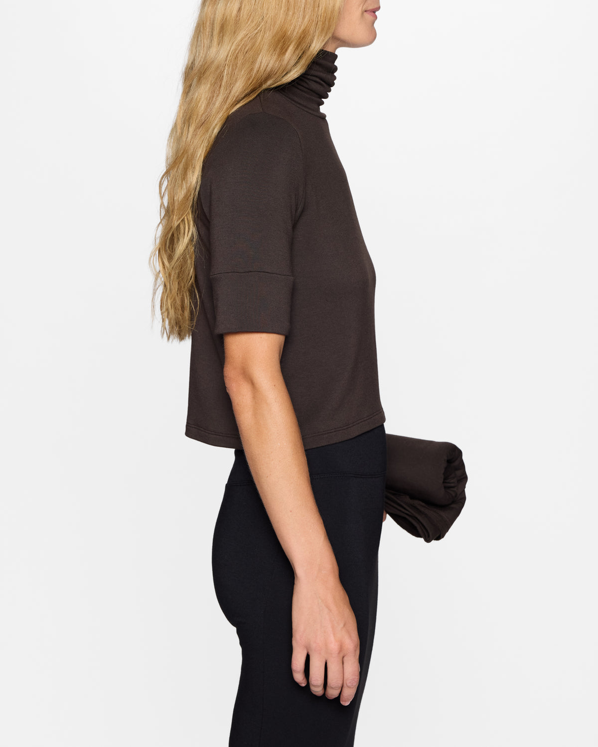Coco | The Elbow Sleeve Turtleneck