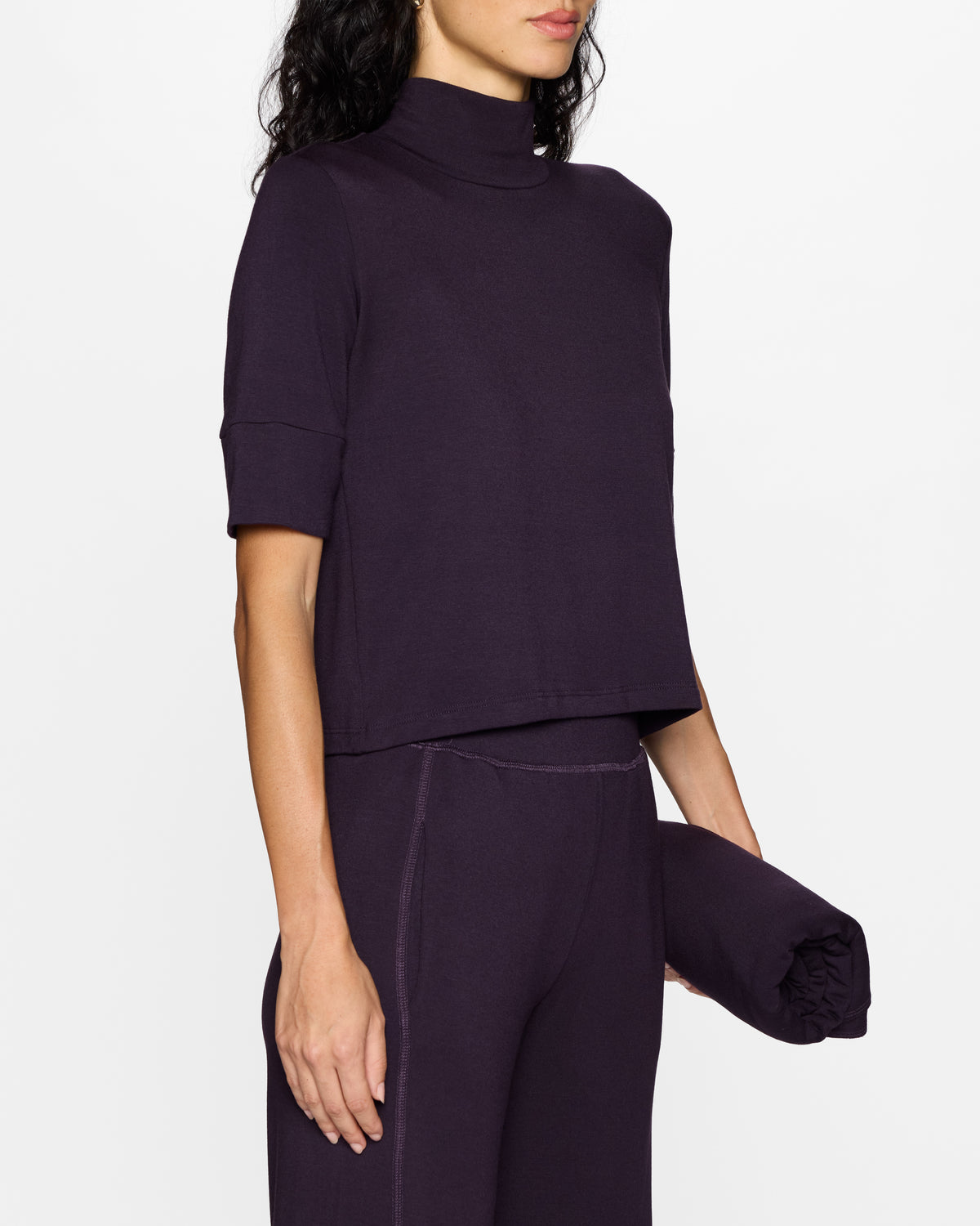 Plum | The Mock Neck Top