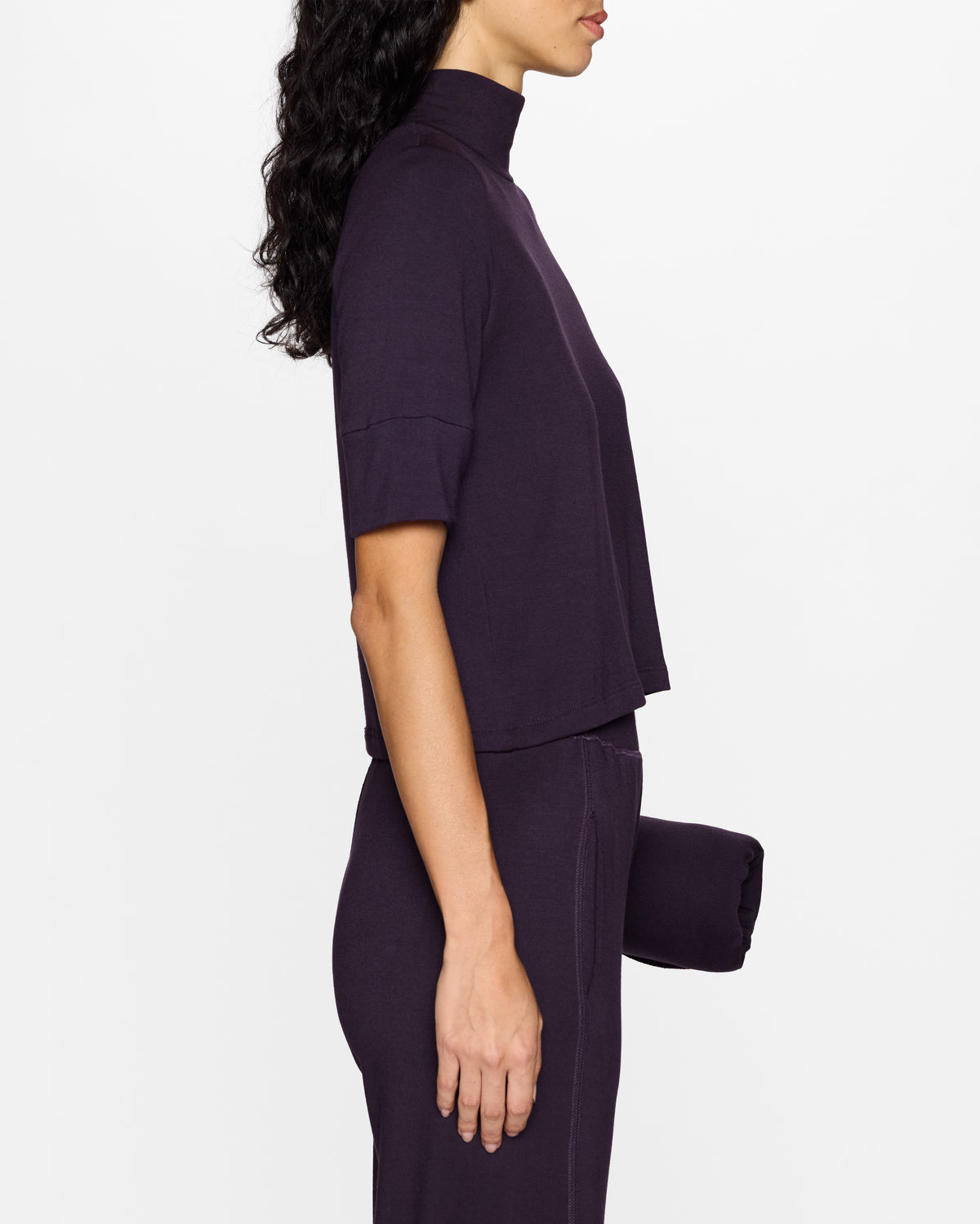 Plum | The Mock Neck Top