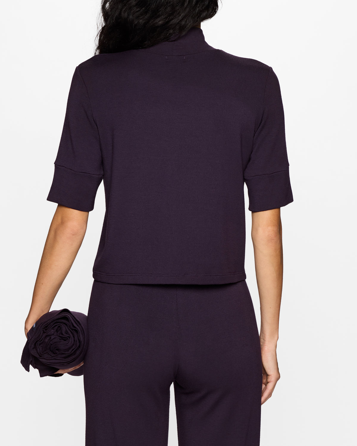 Plum | The Mock Neck Top