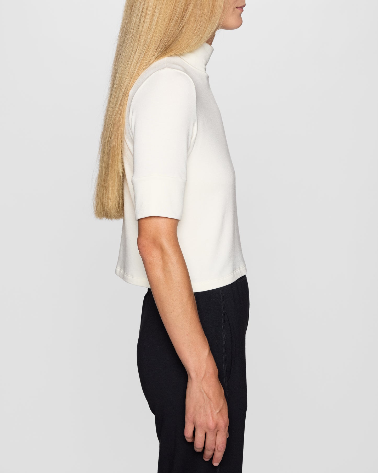 Unbleached | The Mock Neck Top