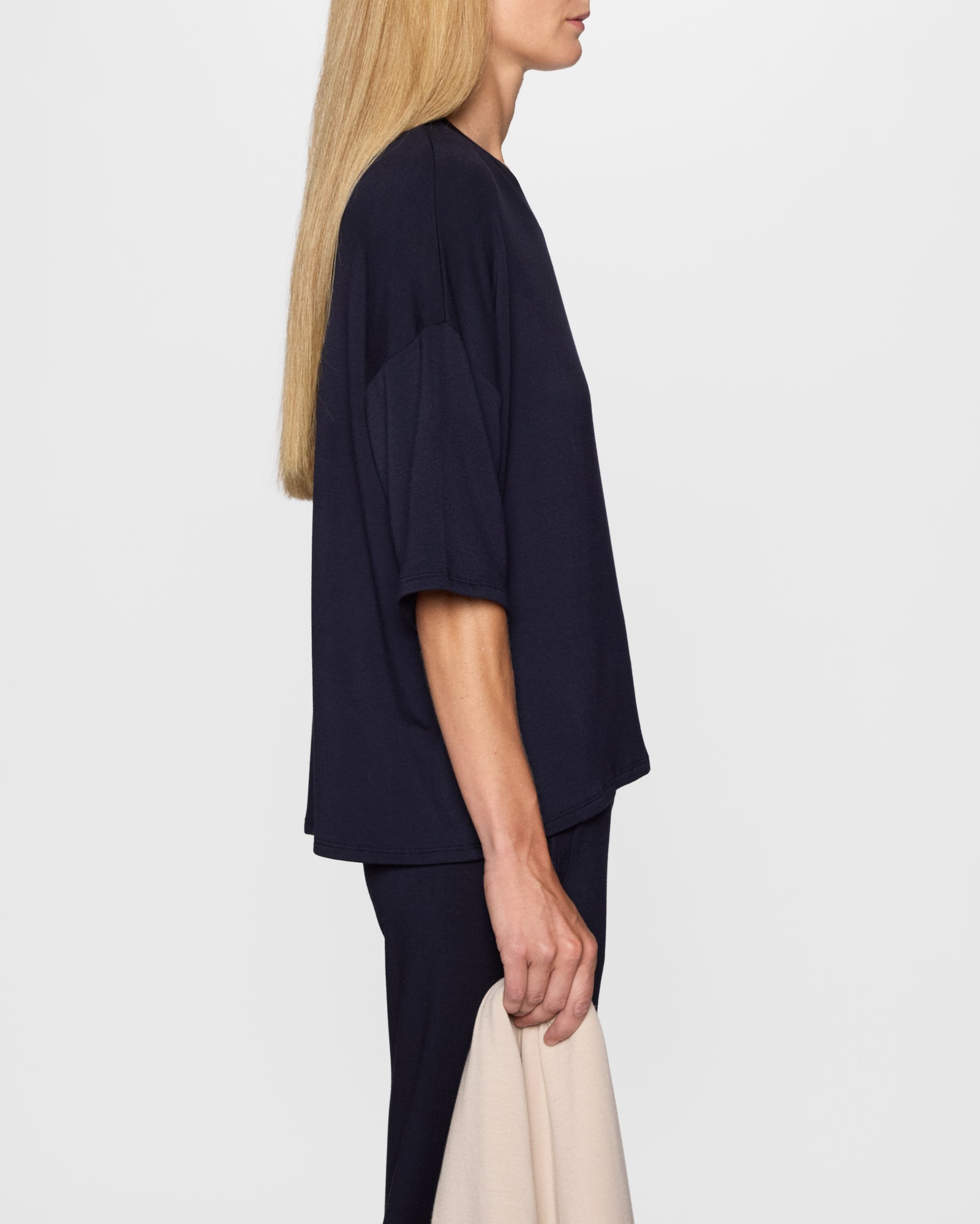 Navy | The Oversized High V