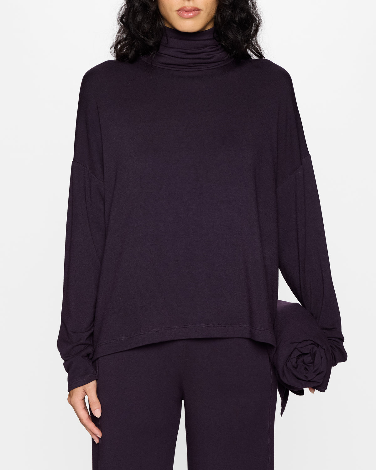 Plum | The Oversized Turtleneck