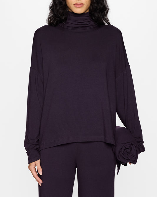 Plum | The Oversized Turtleneck