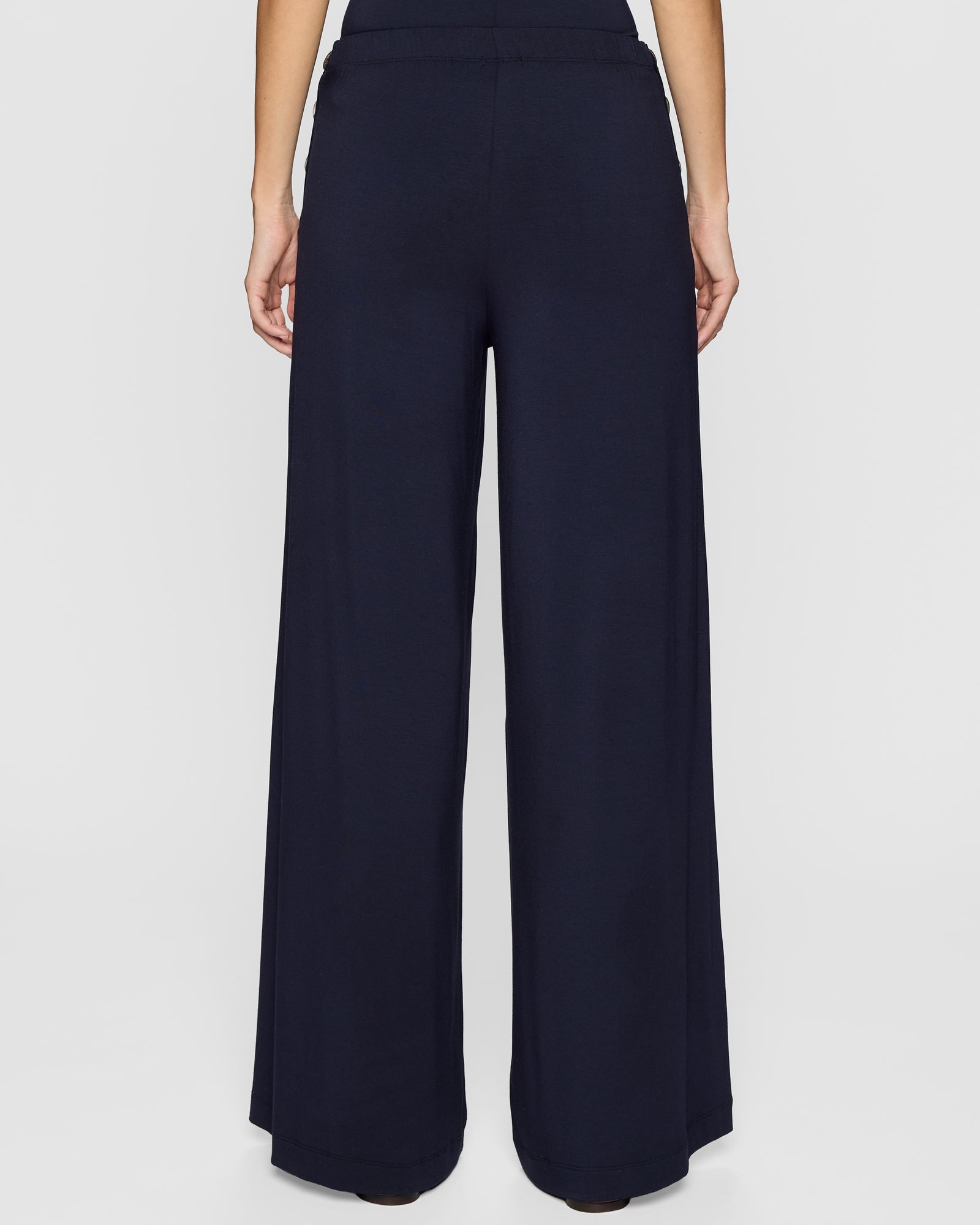 Navy | The Palazzo Sailor Pant Lite