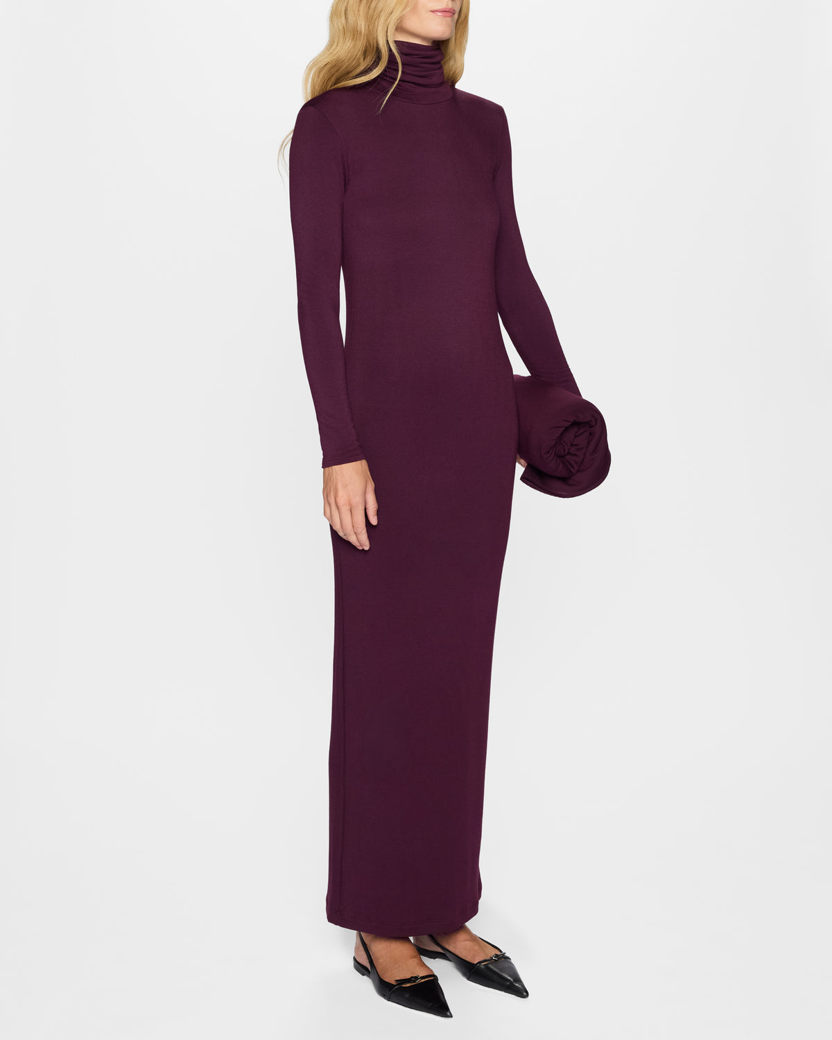 Bordeaux | The Turtleneck Dress