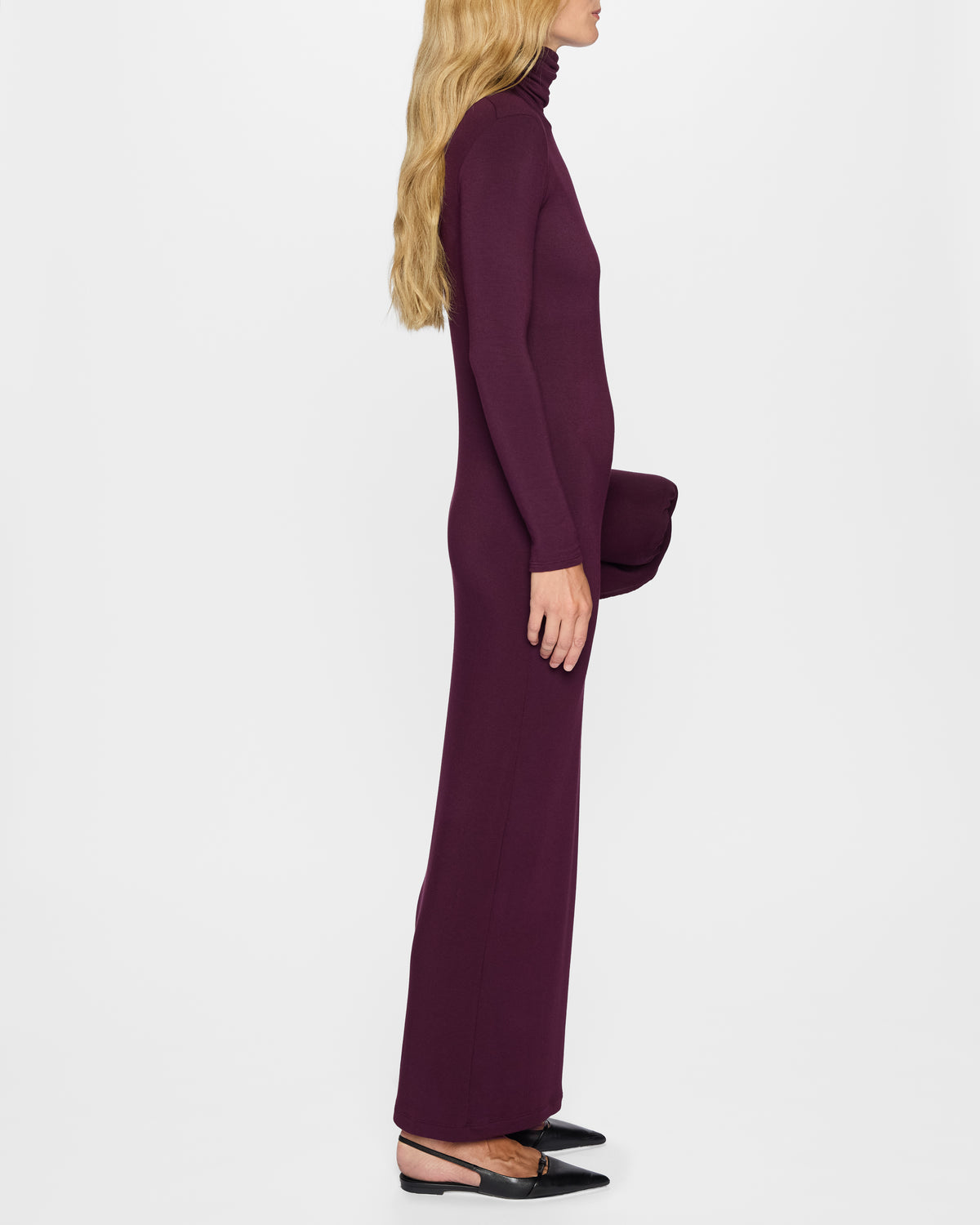Bordeaux | The Turtleneck Dress