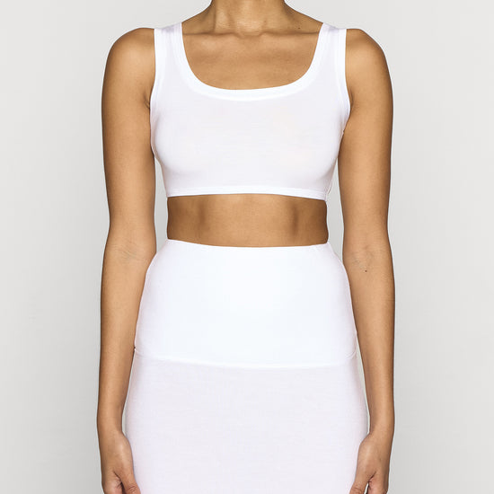 White | The Bralette Front