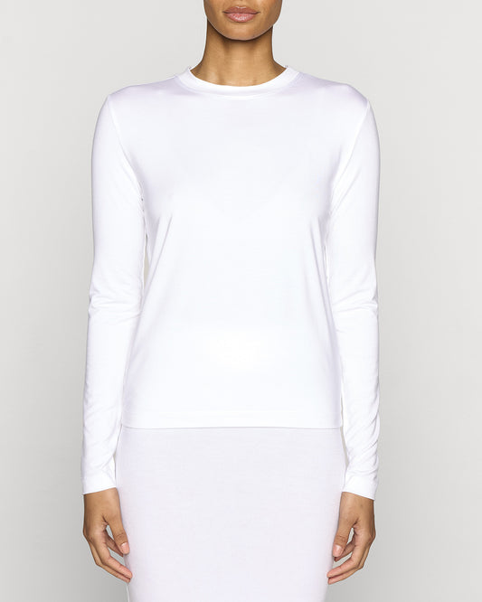 White | The Classic Crew Lite Front