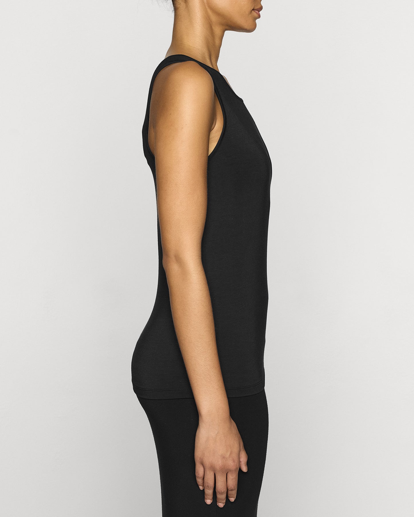 Black | The Tank Top Side