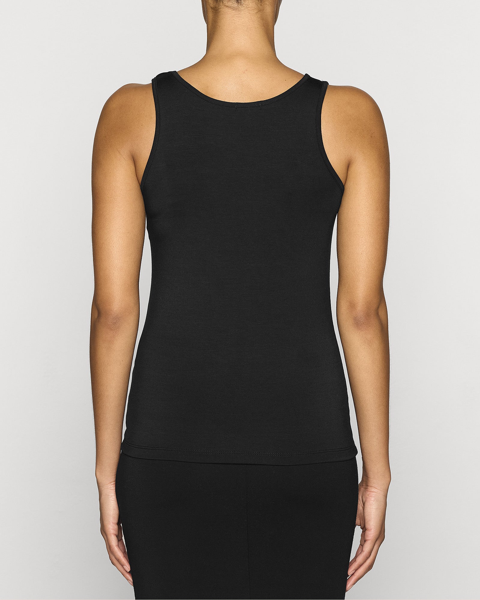 Black | The Tank Top Back