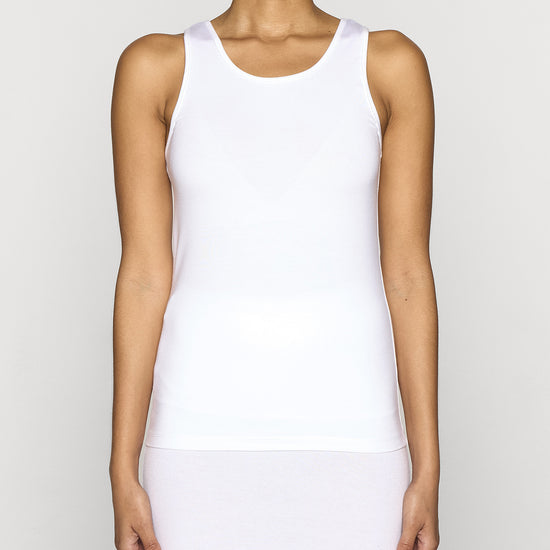 White | The Tank Top Front