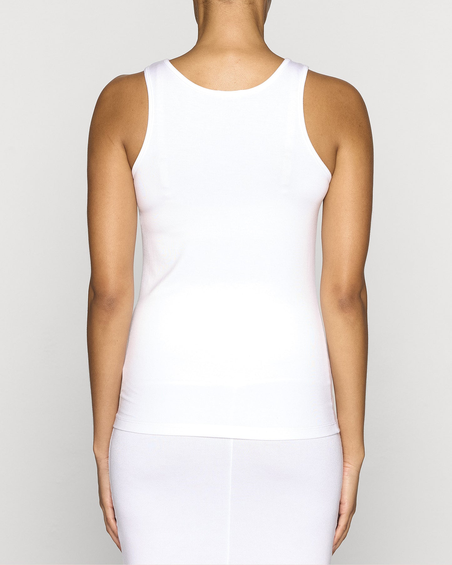 White | The Tank Top Back