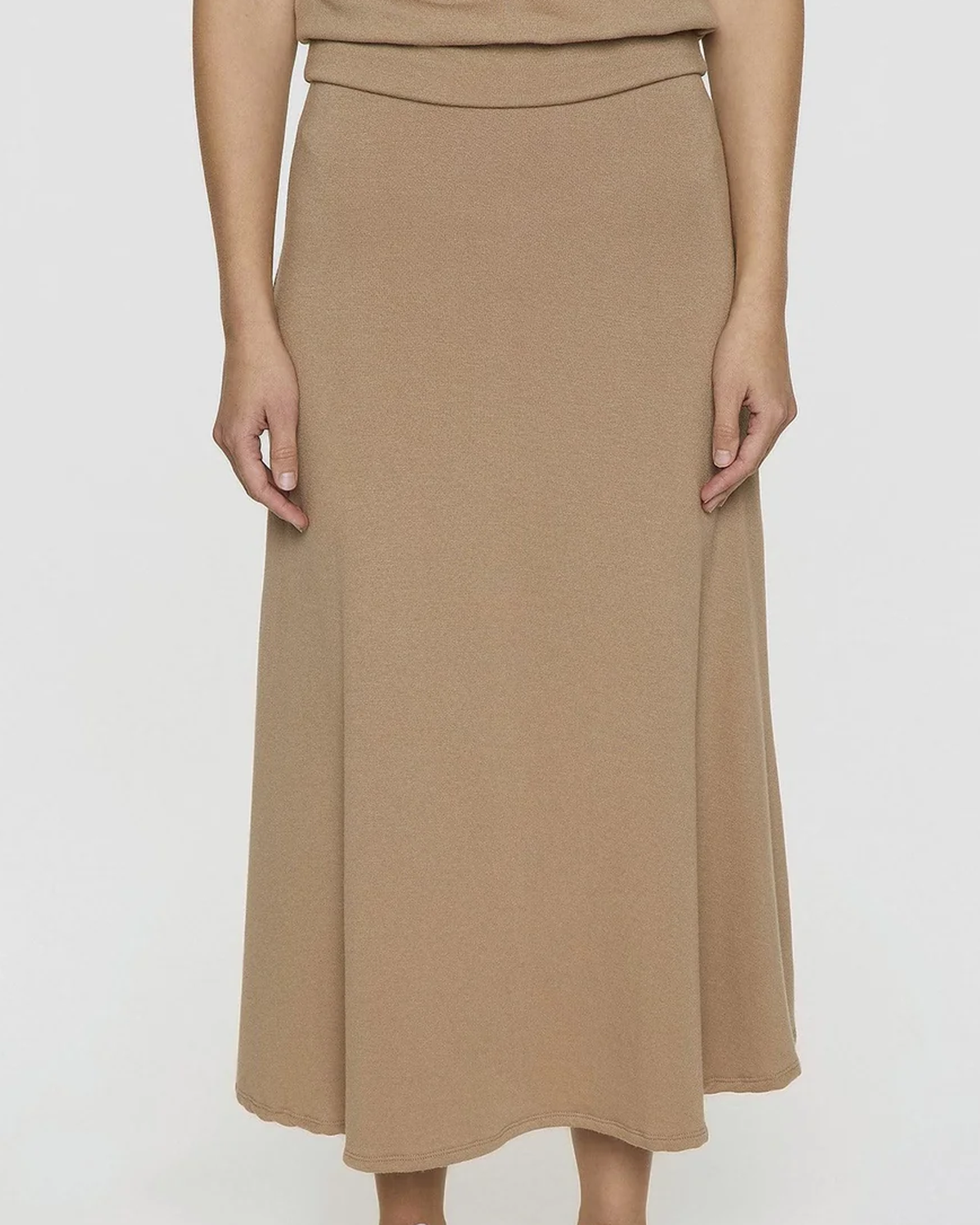 Camel | The A-Line Skirt
