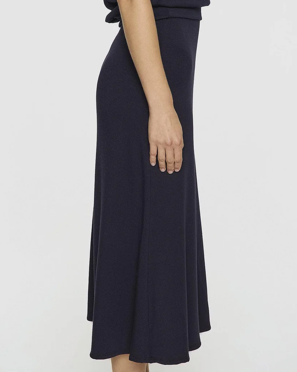 Navy | The A-Line Skirt