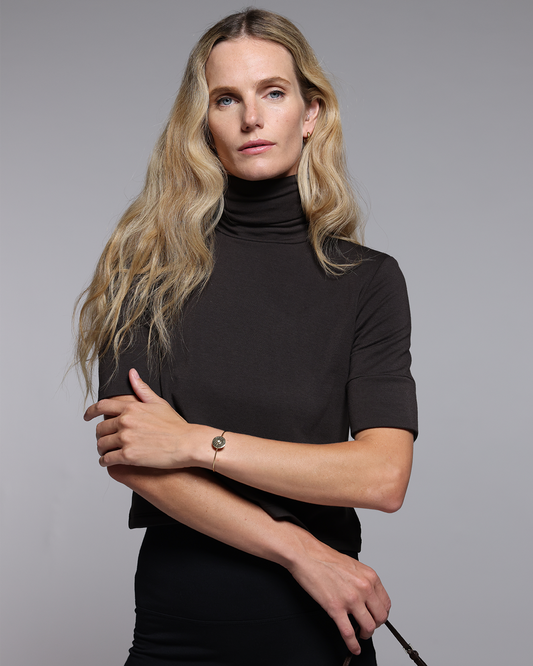 Coco | The Elbow Sleeve Turtleneck