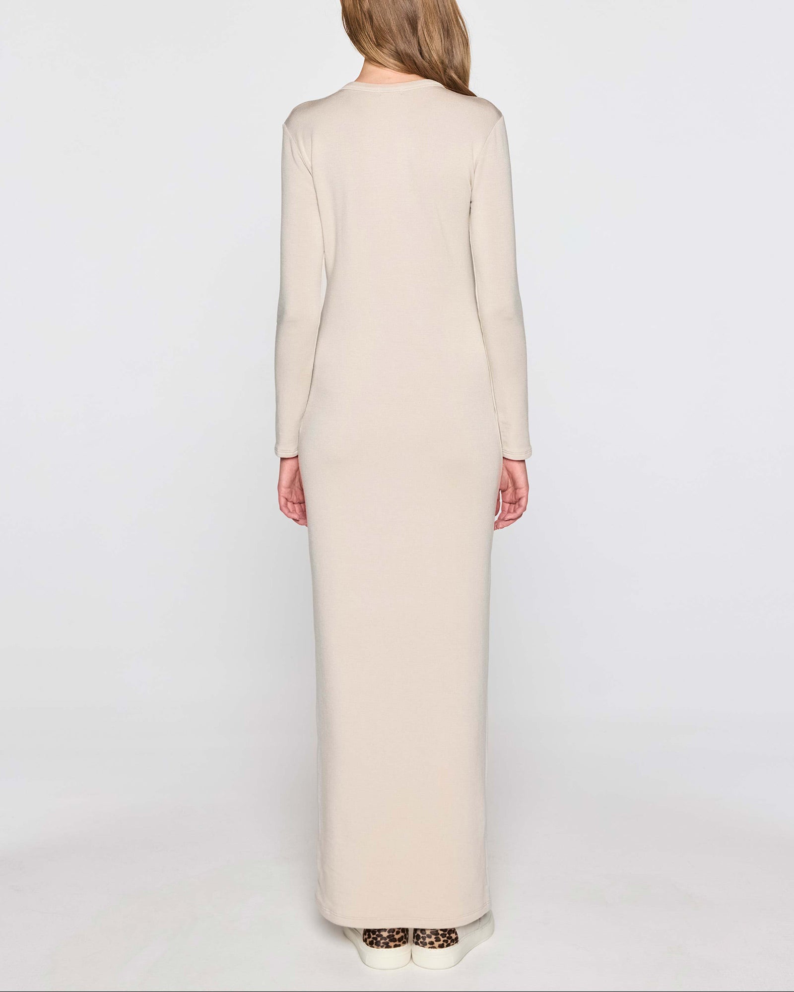 The Long Sleeve Crew Neck Dress | Maximum Comfort Bleusalt The Long Sleeve Crew Neck Dress | Maximum Comfort Bleusalt