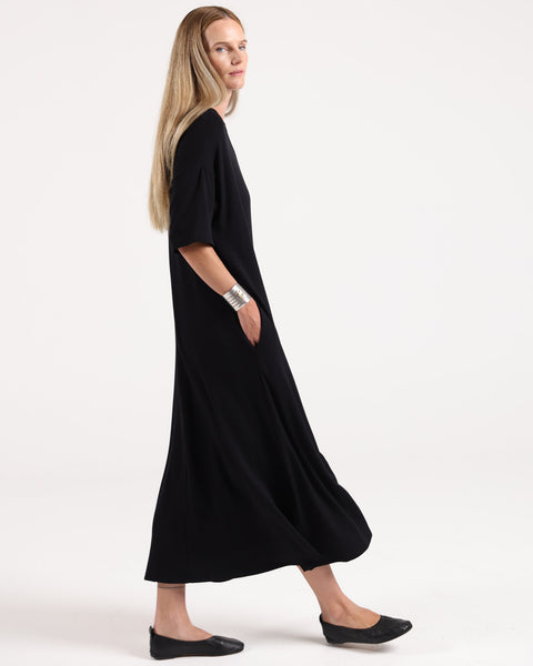 Bleusalt The Oversized T Dress | Black