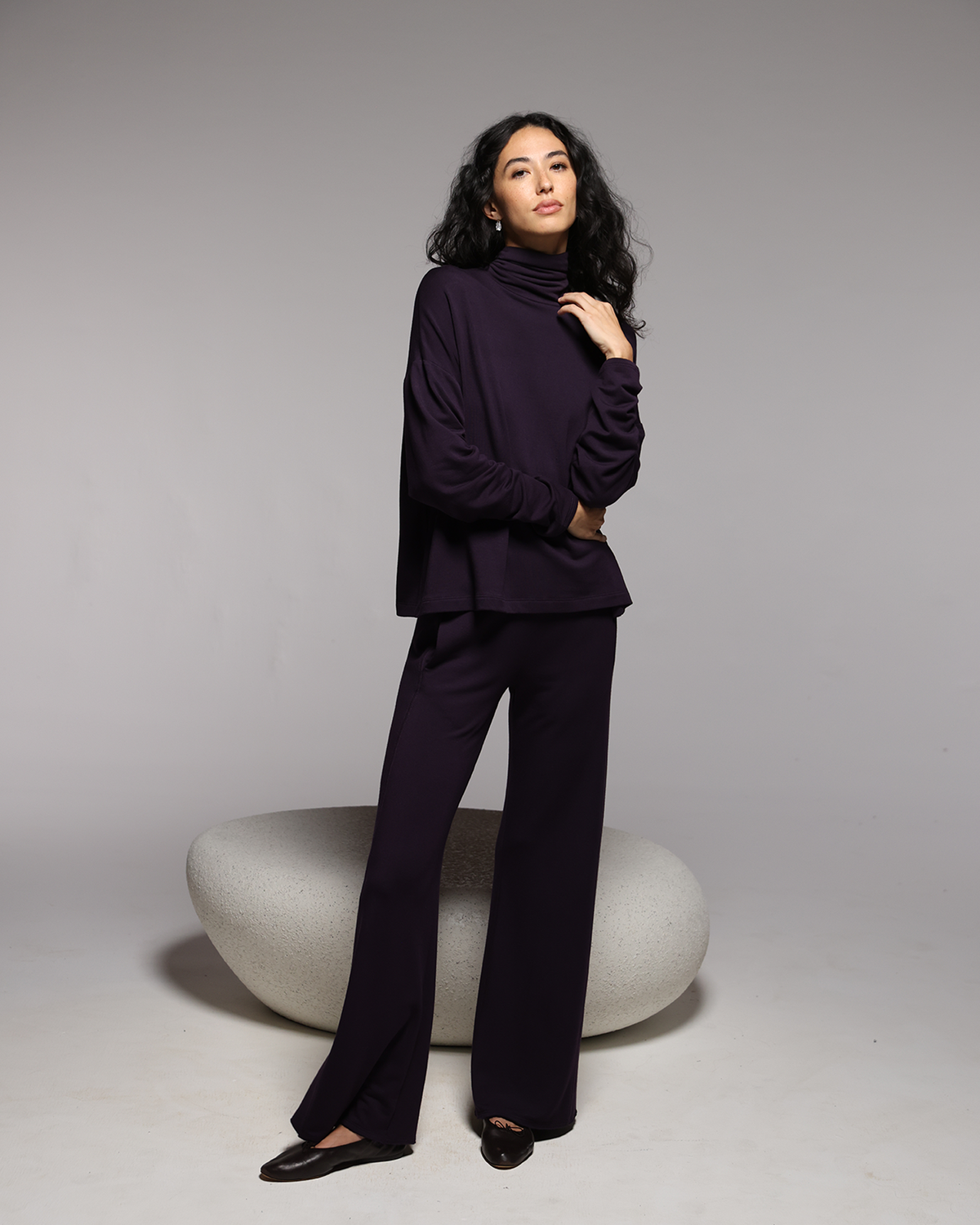 Plum | The Oversized Turtleneck