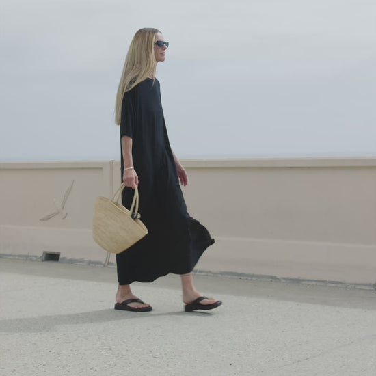 Navy | The Oversized T Dress Lite