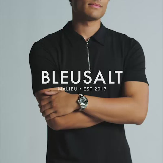 All | The Men's Zip Polo by Bleusalt