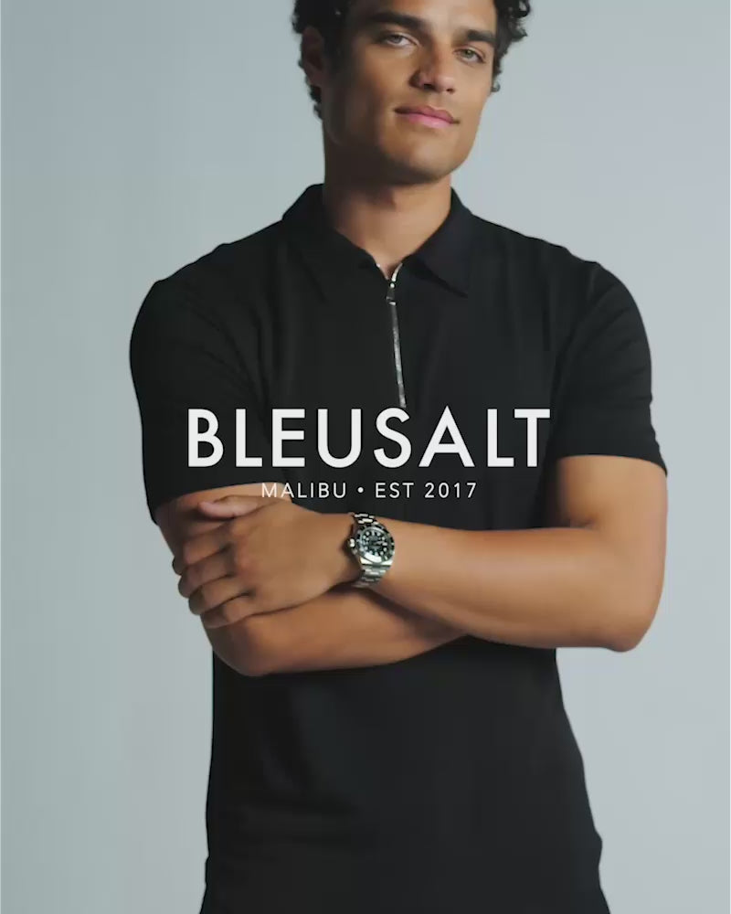 All | The Men's Zip Polo by Bleusalt