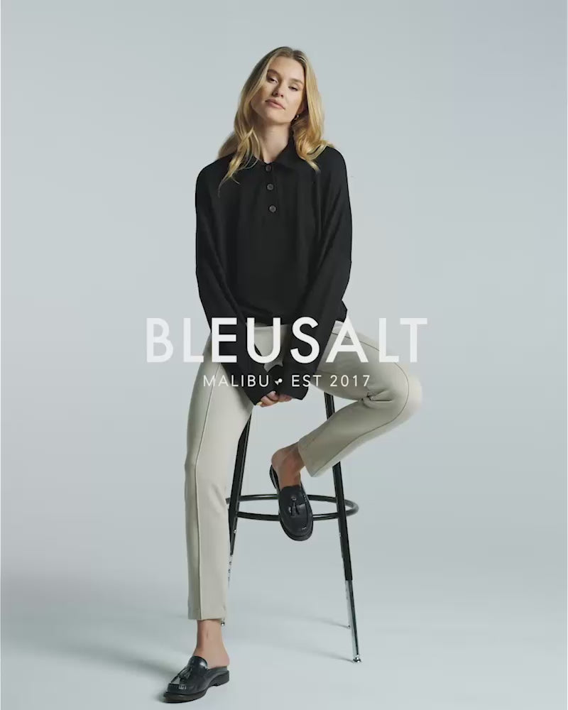 All | The Long Sleeve Oversized Polo