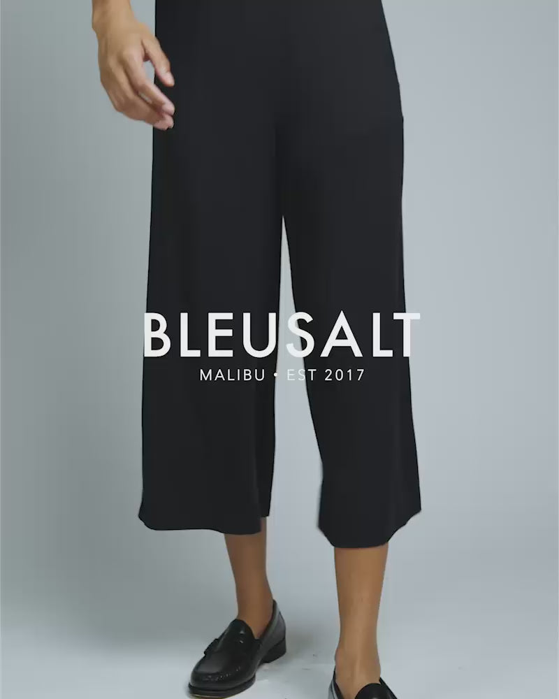 Culottes Lite | Wide-Leg Culottes Pants – Bleusalt