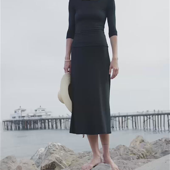 Black | The Ballet Top by Bleusalt