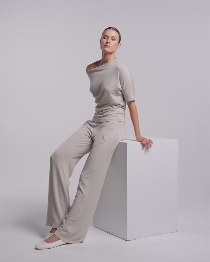 Stone | The Short Sleeve Cindy Top
