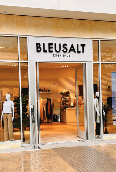 Discover BLEUSALT in San Diego's Fashion Valley Mall - Bleusalt