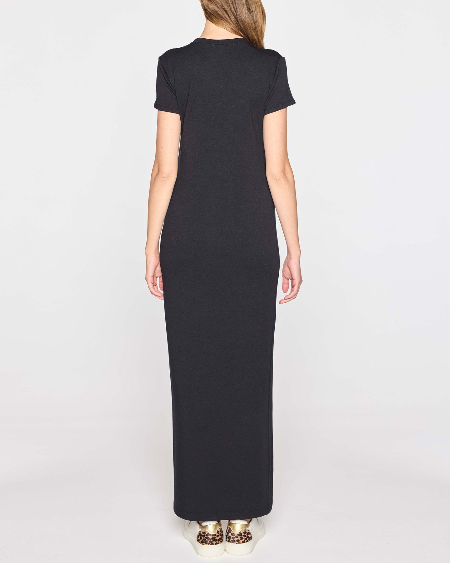 Black | The Perfect T Dress Back