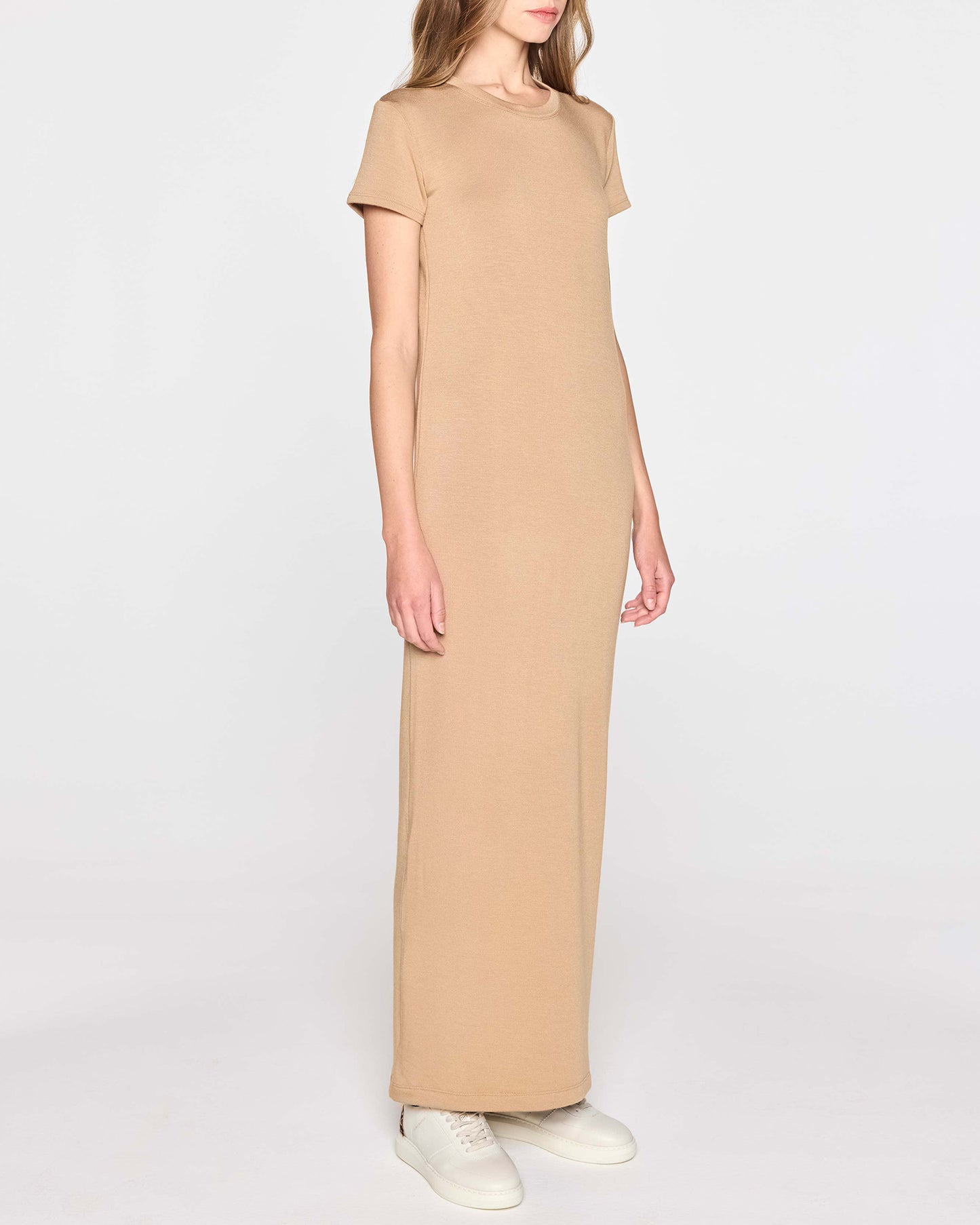 Camel | The Perfect T Dress Angle