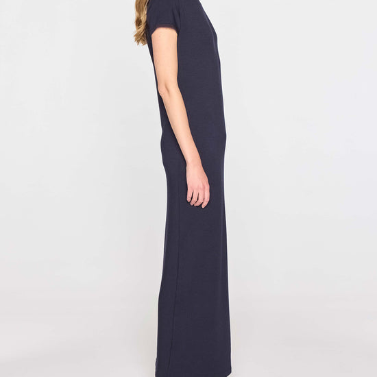 Navy | The Perfect T Dress Side